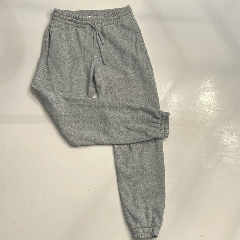 Grey TNA sweat pants